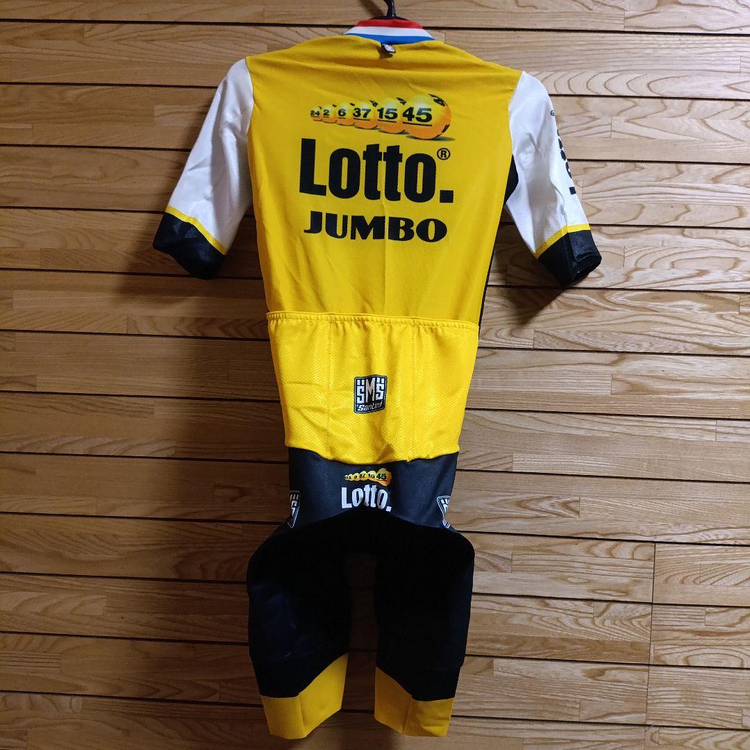 支給品　Lotto Jumbo　ロードスーツ　オランダナショナルチャンピオン