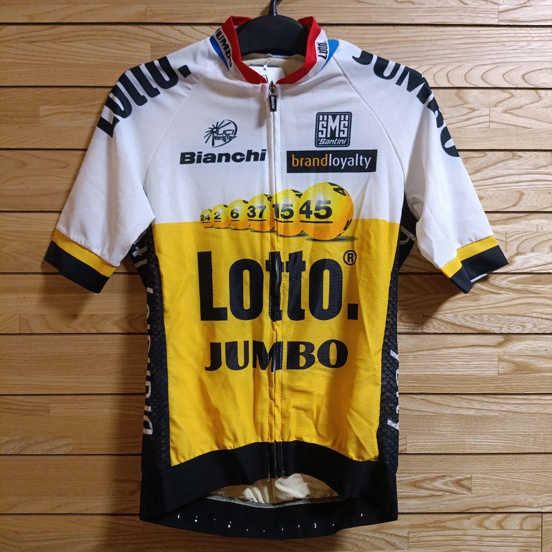 支給品　Lotto Jumbo　ロードスーツ　オランダナショナルチャンピオン