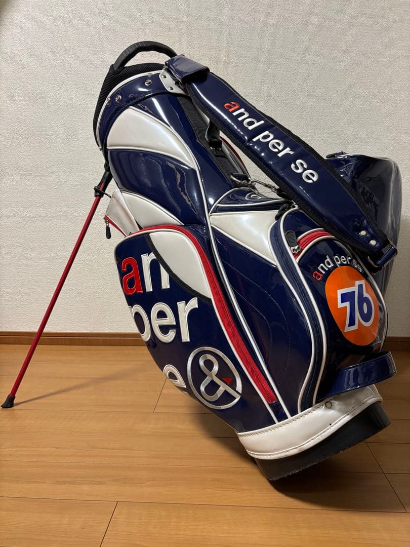 アンパスィ and per se スタンドキャディバッグ 限定品 ユニセックス