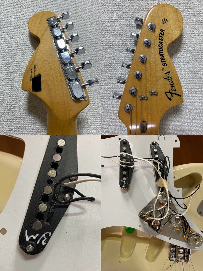 フェンダー　ストラトキャスター　メキシコ　2009年製造