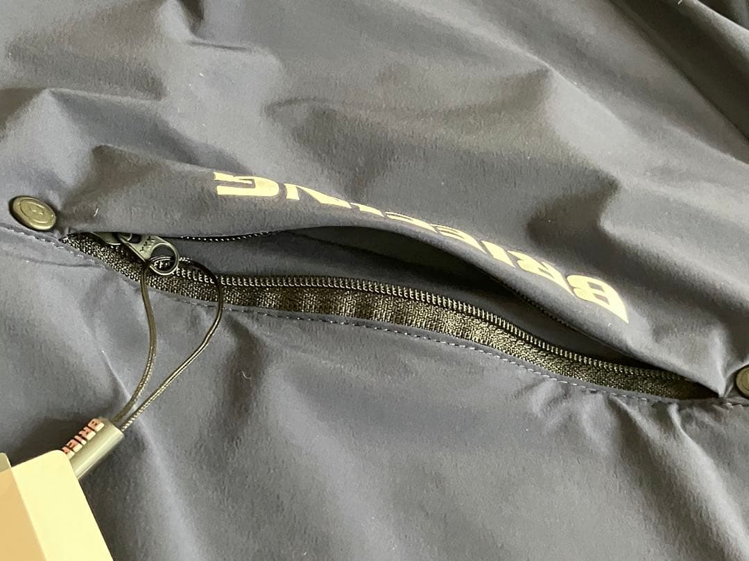 40,700円 ブリーフィング　ポケッタブルウィンドクルーネック　L