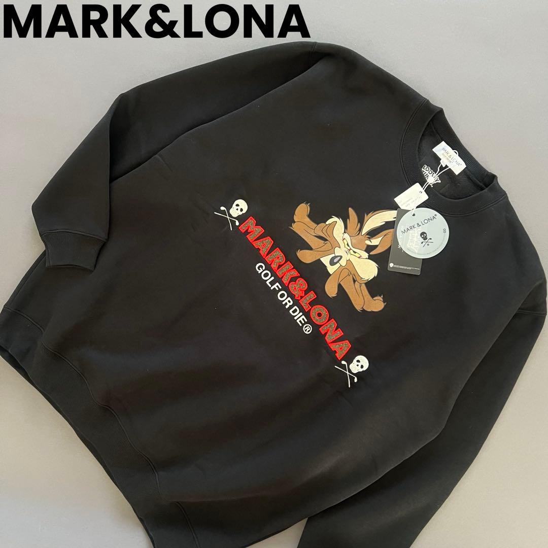 【新品】マークアンドロナ　ルーニーテューンズ　スウェット　トレーナー　メンズ　黒