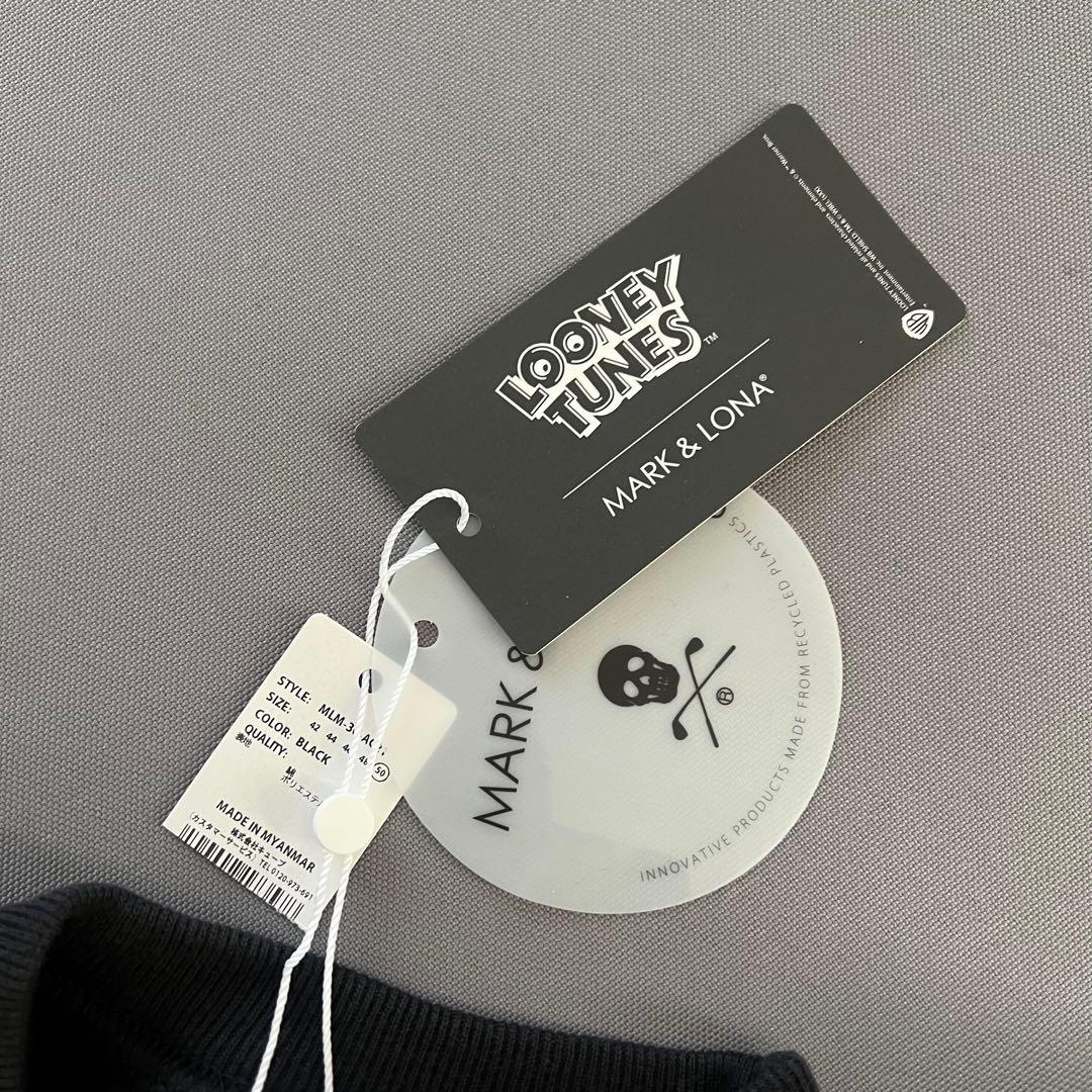 【新品】マークアンドロナ　ルーニーテューンズ　スウェット　トレーナー　メンズ　黒