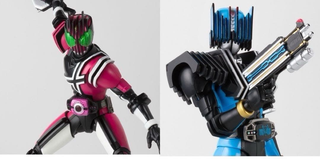 真骨彫製法　仮面ライダーディケイド（ネオ）、ディエンド　２点セット