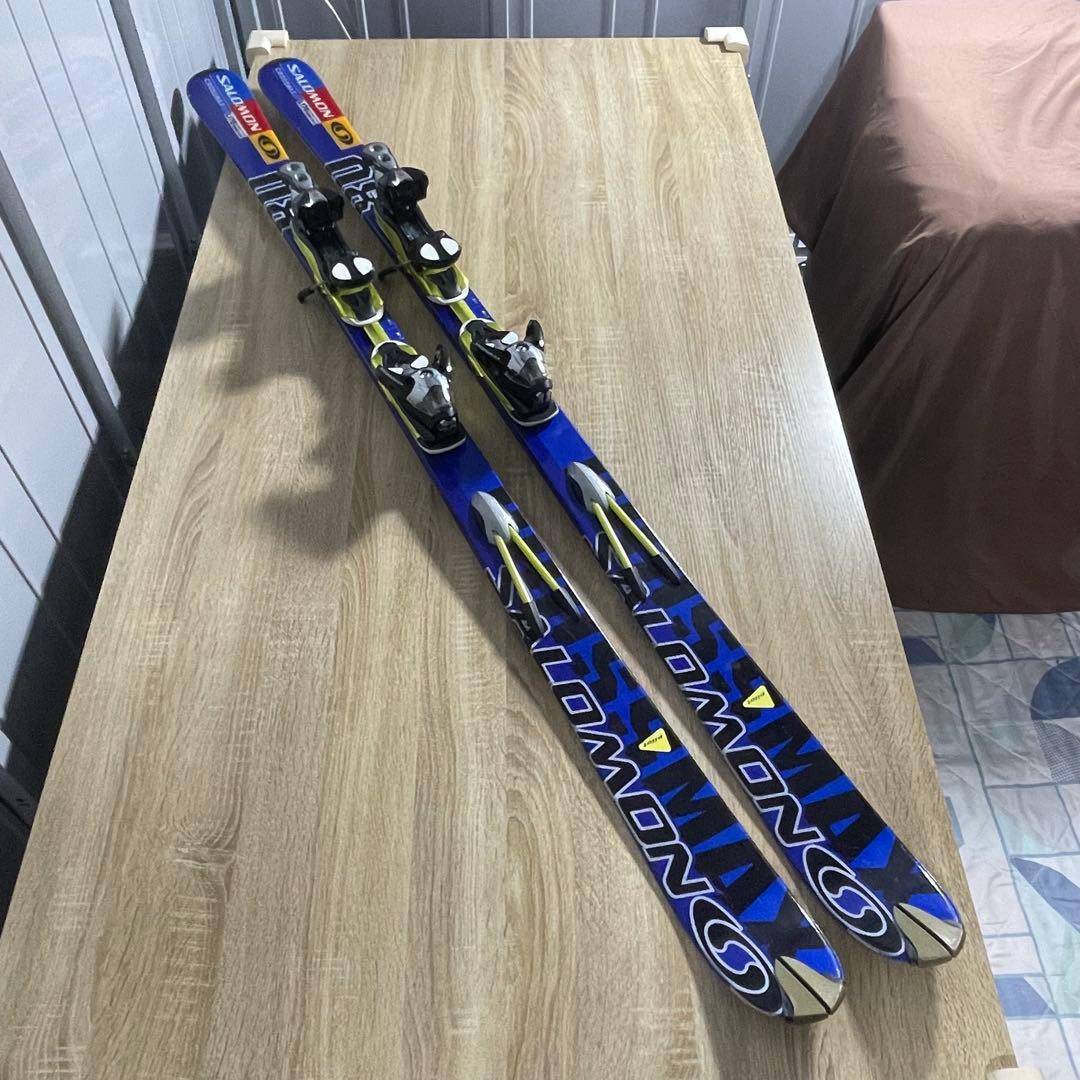 SALOMON170cm Hart27/27.5cmストック付きスキーセット‼︎