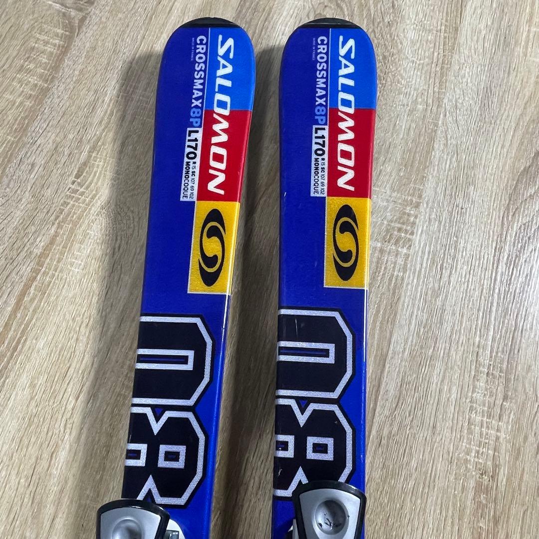 SALOMON170cm Hart27/27.5cmストック付きスキーセット‼︎
