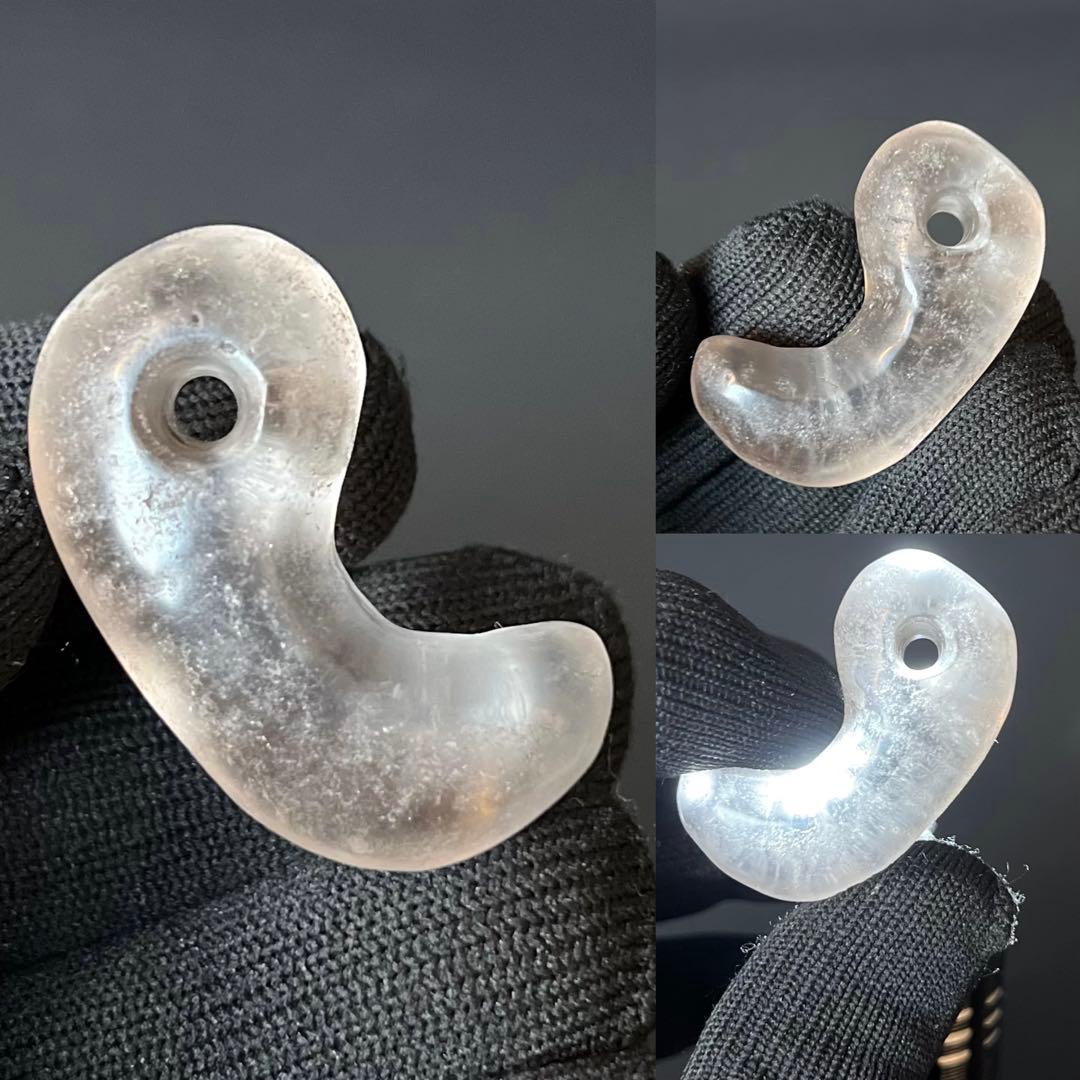 古墳時代 本水晶 勾玉 奈良県伝承◎装身具 祭祀具 古墳期 天然石 古美術 骨董