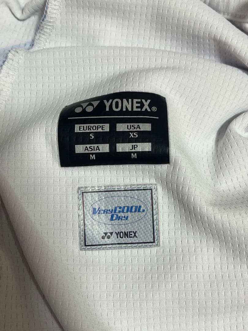 バドミントン　ヨネックス　ハーフパンツ　柄　青