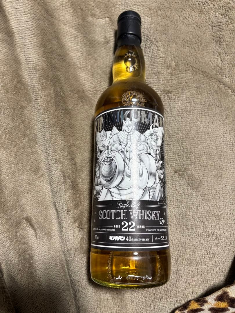 【未開栓】生産本数351本 キン肉マン連載40周年記念ウィスキー アラン22年
