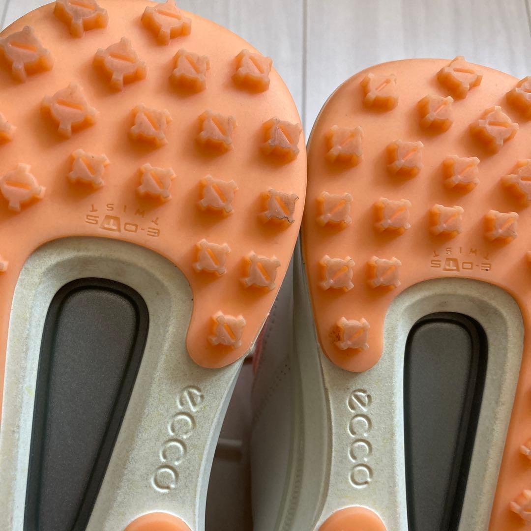 美品ですよ！ecco ゴルフシューズ　23センチスパイクレス