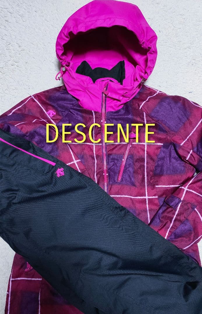 【DESCENTE デサント】スキーウェア 上下 セットアップ レディース