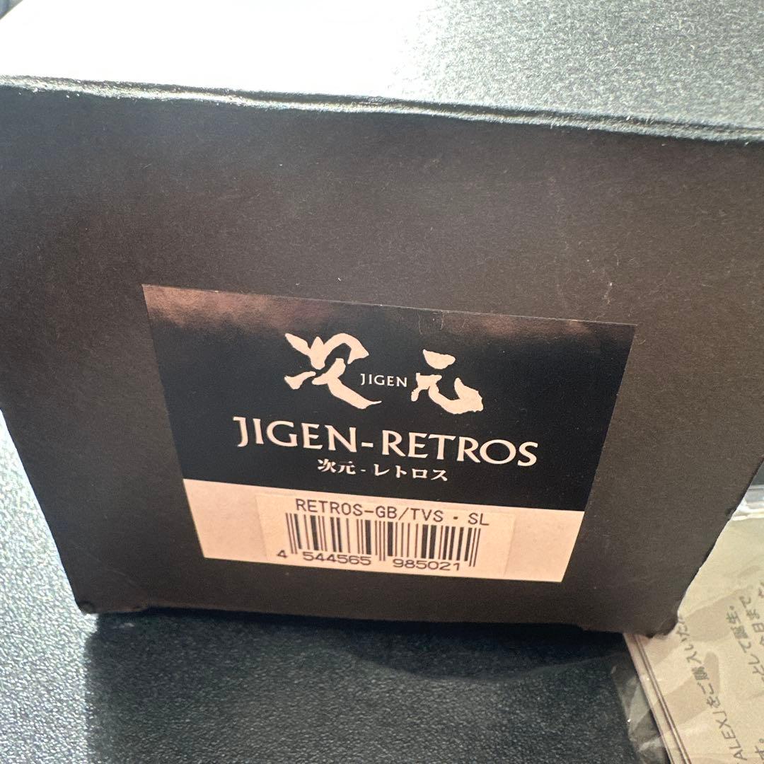 【美品】次元JIGEN レトロス　TVS/SL 偏光サングラス【TALEX】