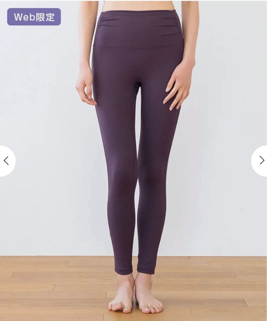 SUKALA サイドロゴギャザーレギンス　XS