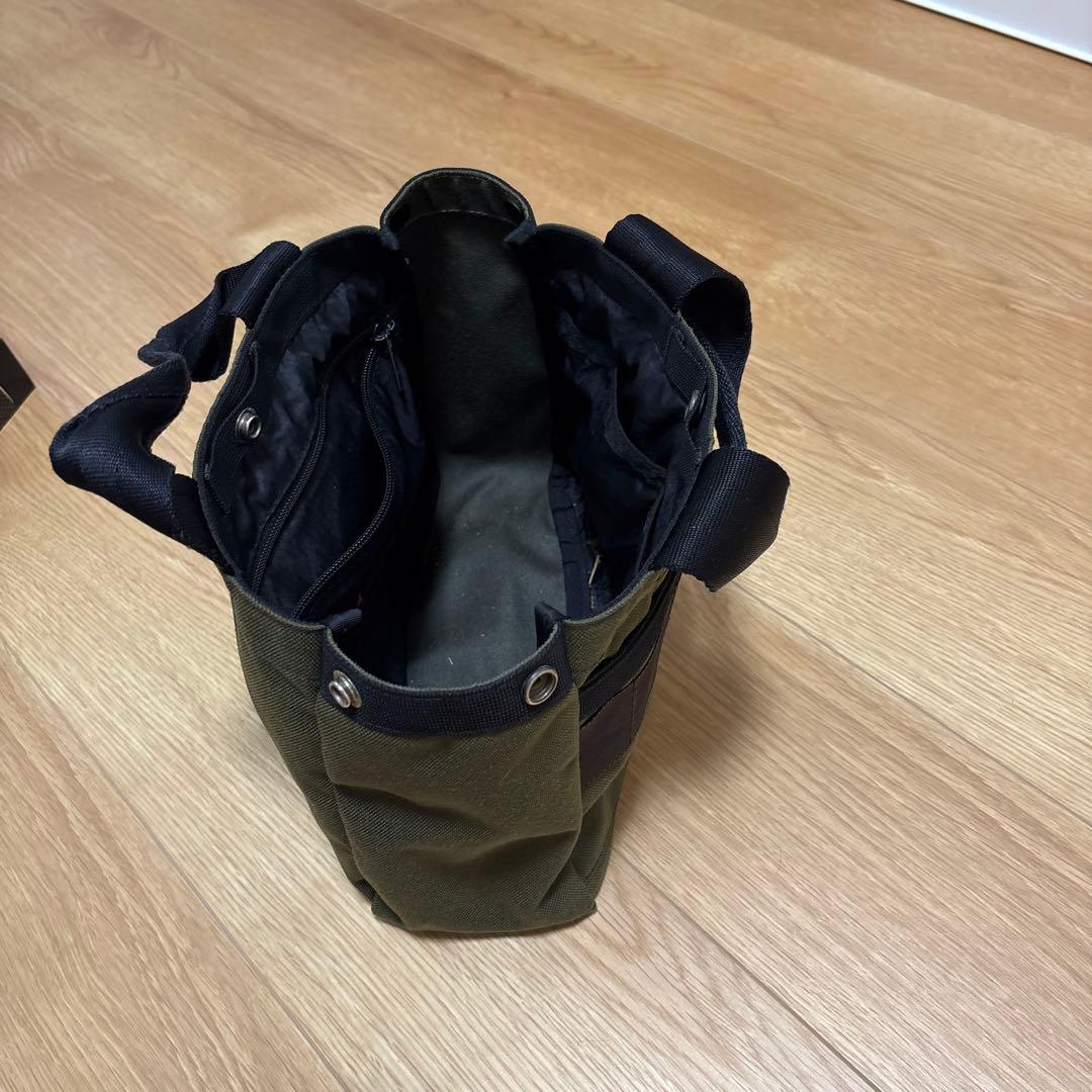 BRIEFING ナイロンバッグ オリーブグリーン