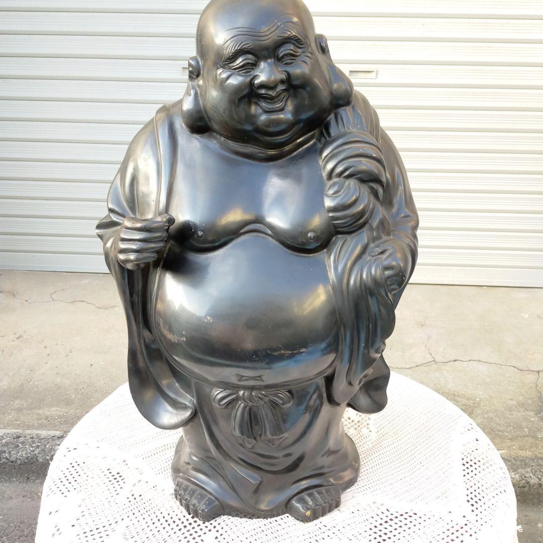 布袋・大黒・恵比寿・中国・置物・縁起物・仏教美術・骨董・真鍮