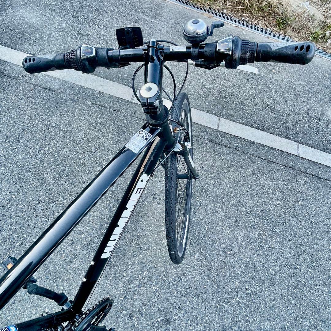 ハマー(HUMMER )クロスバイク シマノ18段変速【大阪吹田・整備済】