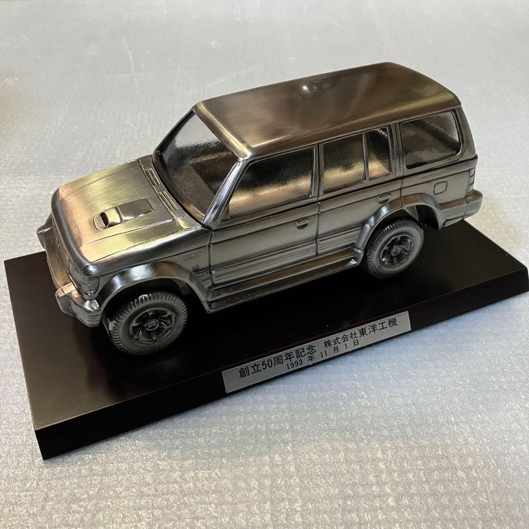 【未使用訳あり】東洋工機創立50周年記念　パジェロ　シガレットケース　記念品