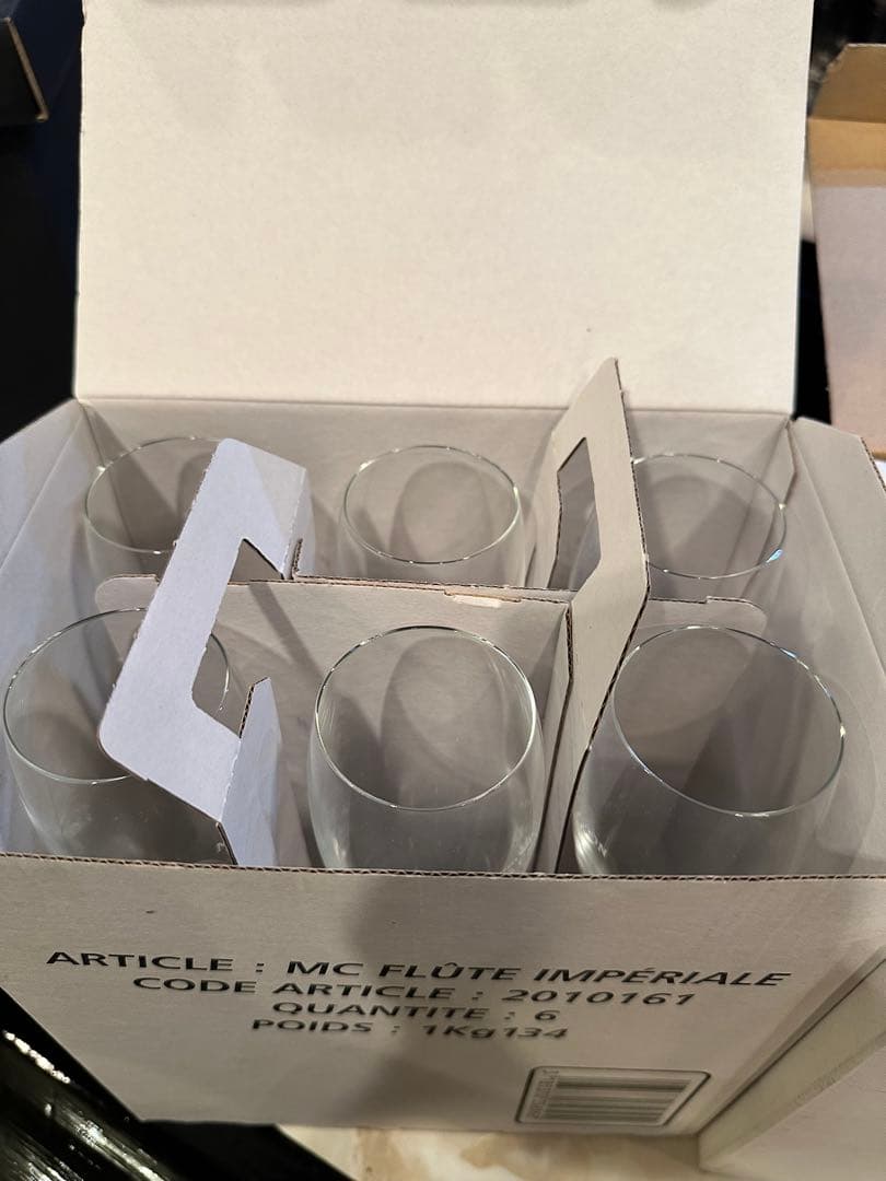 Moët & Chandon フルートグラス 6個セット&グラス4個セット