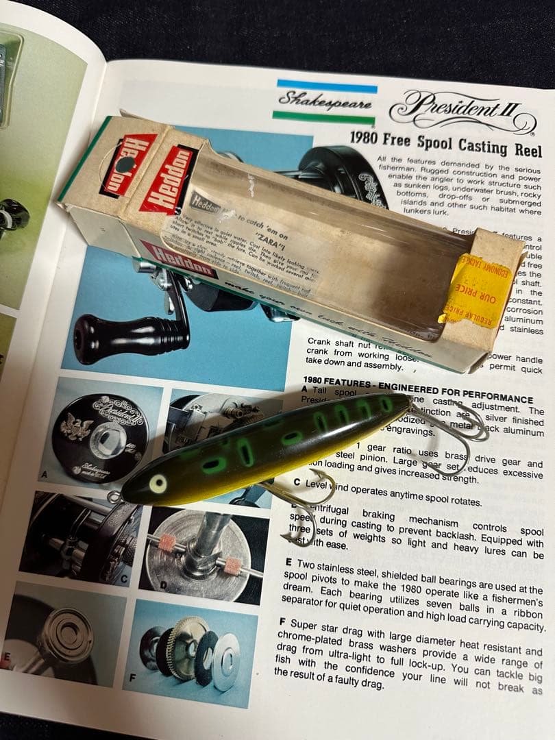 Old Heddon 1st ザラBFバナナ