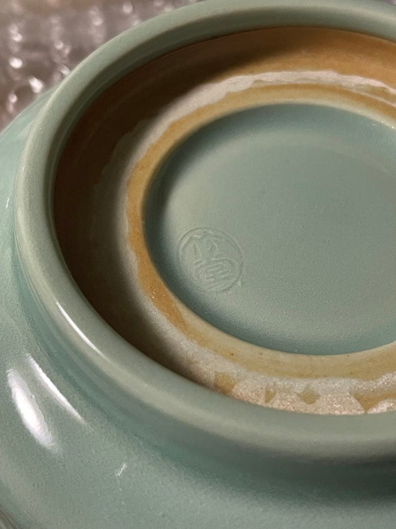 煙草盆　鳳凰　螺鈿　漆塗　タバコ盆　灰吹　昭和アンティーク　盆　青磁火入　竹灰吹