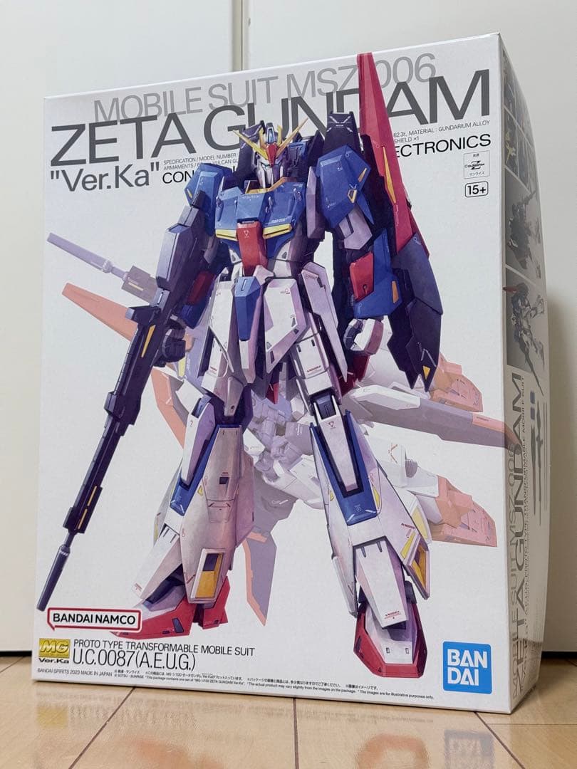 1/100 MG MSZ-006 Zガンダム Ver.ka 新品 未使用