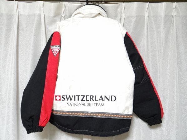 90年代 デサント ダウンジャケット スイスランド スキーチーム ジャケット M