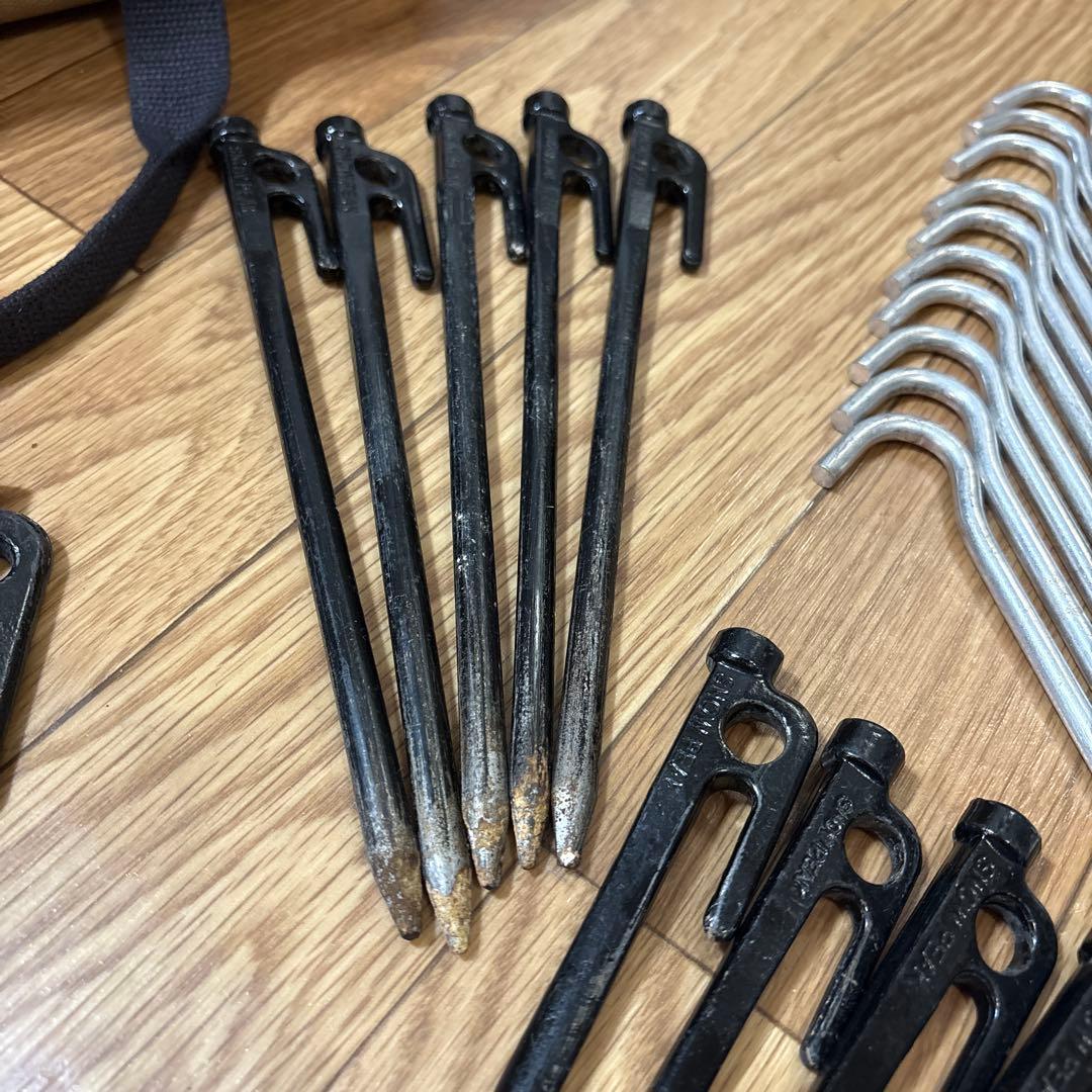 スノーピーク マルチコンテナ&ソリッドステーク30&20 ペグセット