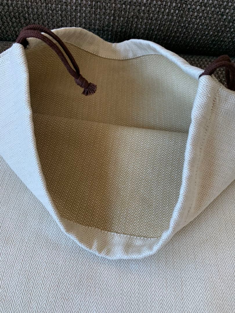 正規品　美品エルメス 巾着袋 バッグ保存袋 （44x37cm）
