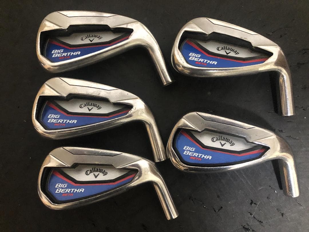 459 キャロウェイ/BIGBERTHA　BETA/6-Pヘッドのみ5個セット