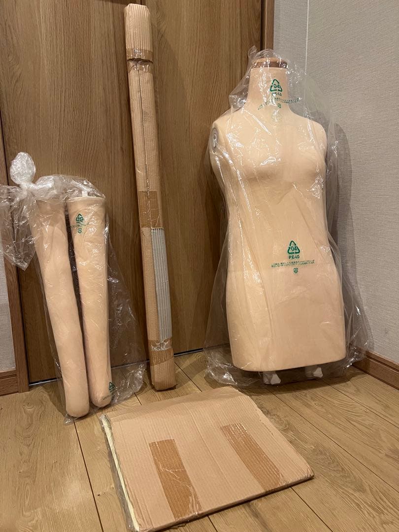 【まー】未使用 和装ボディ　和装トルソー　腕付き　マネキン