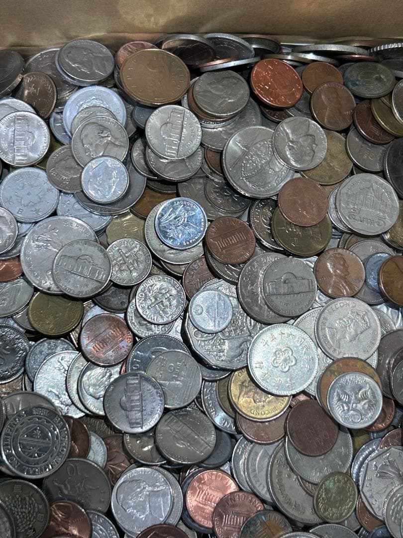外国　　セット　大量　9.4キロ　古銭　銀貨　アメリカ　ドル　リバティー