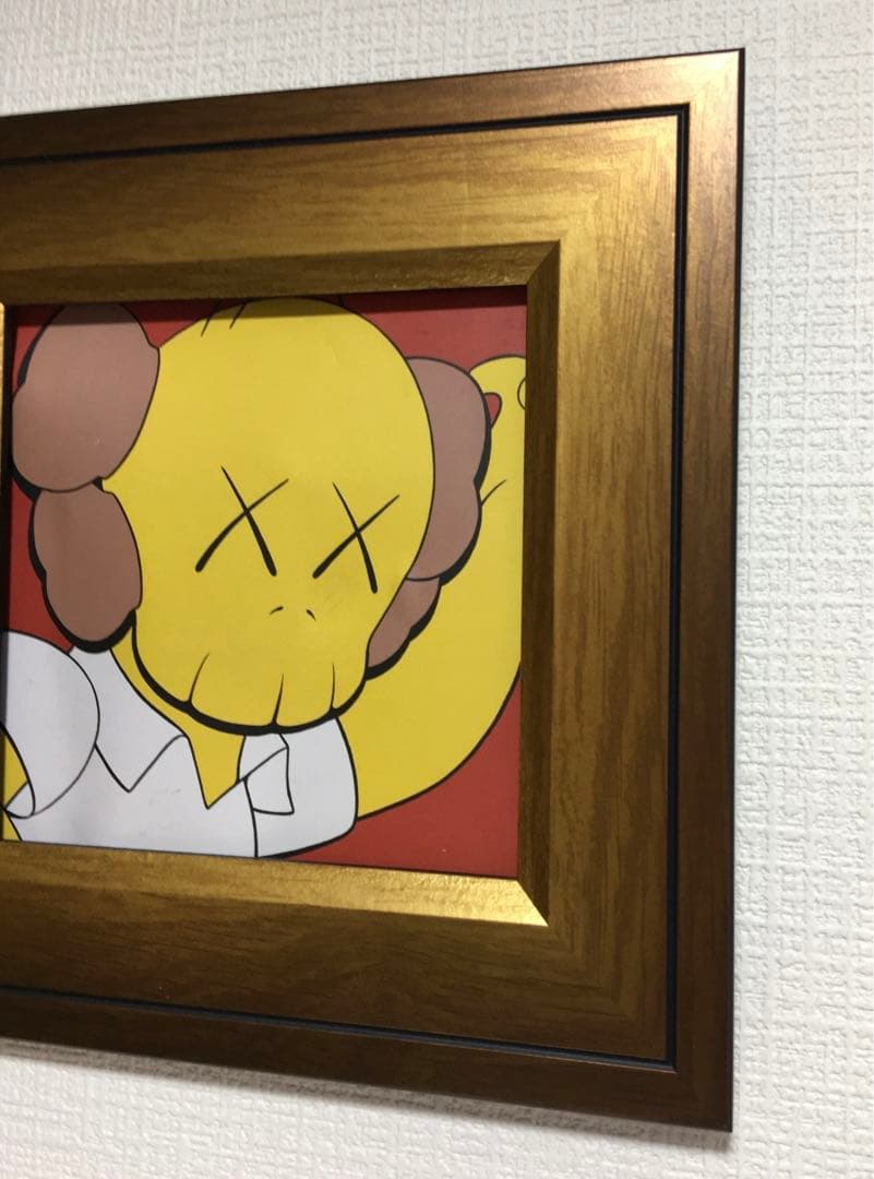 絵画/近代ポップアート/巨匠/KAWS (カウズ) /インテリアアート/額装品