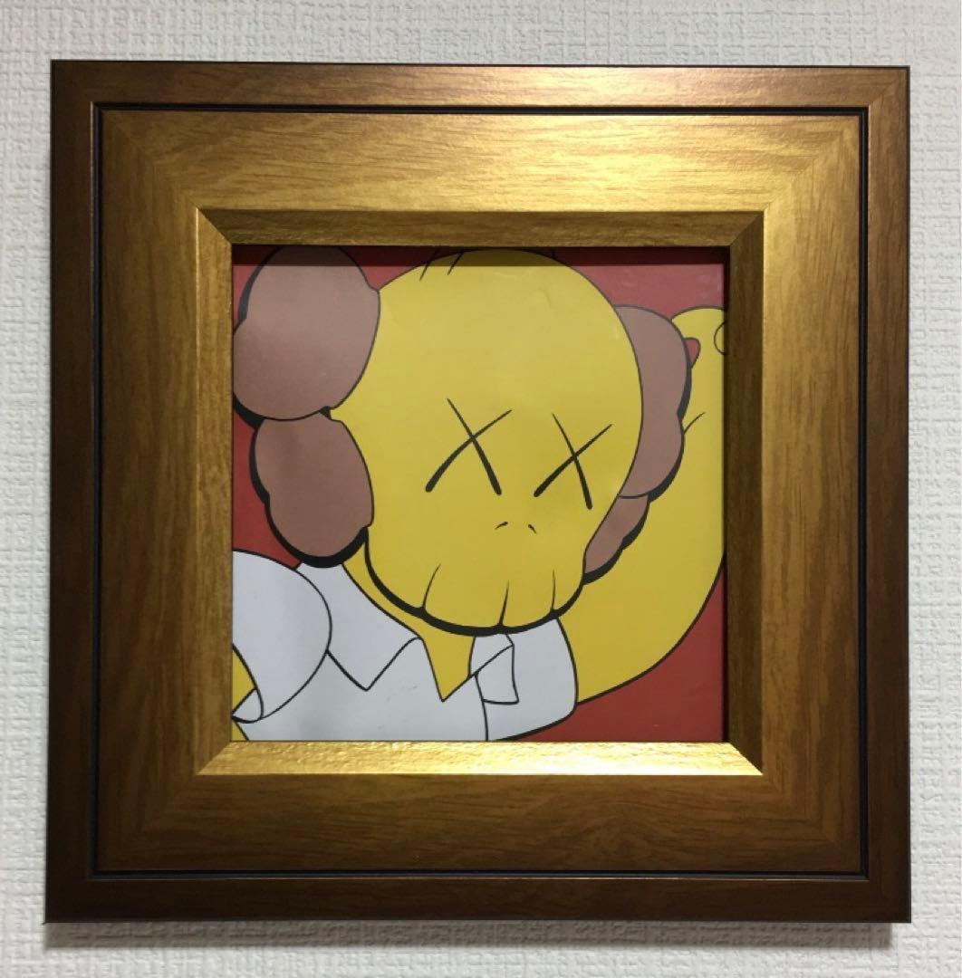 絵画/近代ポップアート/巨匠/KAWS (カウズ) /インテリアアート/額装品