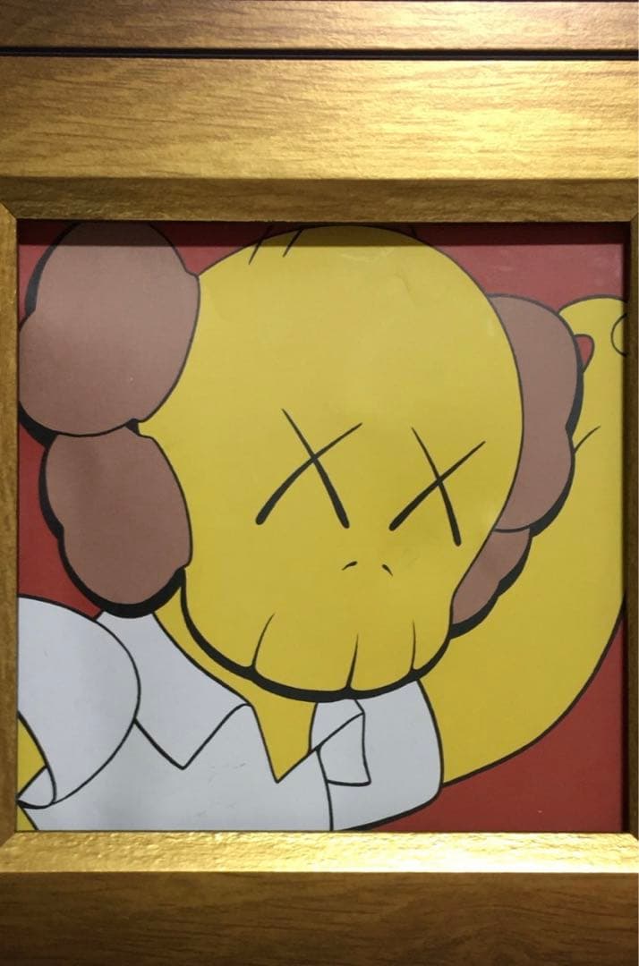 絵画/近代ポップアート/巨匠/KAWS (カウズ) /インテリアアート/額装品