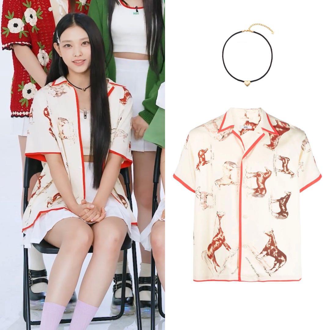 [超希少] BODE シルクキャンプシャツ NewJeansヘリン着用