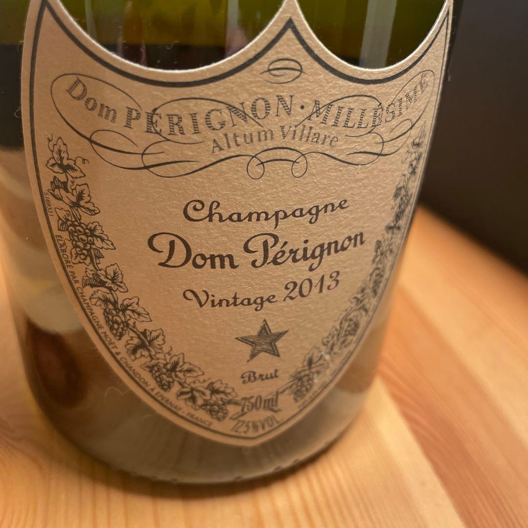 【新品未開封】ドンペリニヨン ヴィンテージ 2013 箱 冊子付