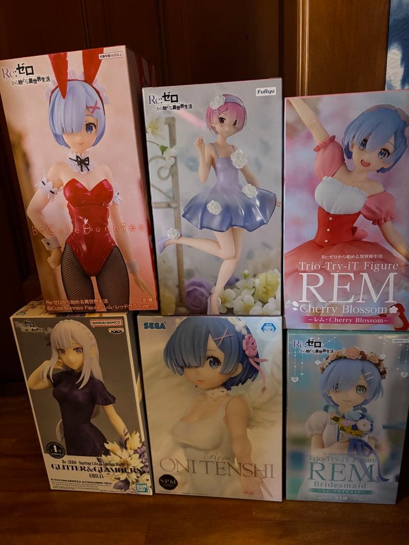 リゼロ　プライズ　フィギュア　まとめ売り　17点