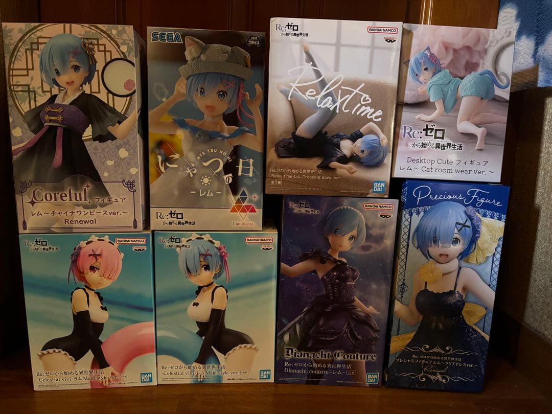 リゼロ　プライズ　フィギュア　まとめ売り　17点