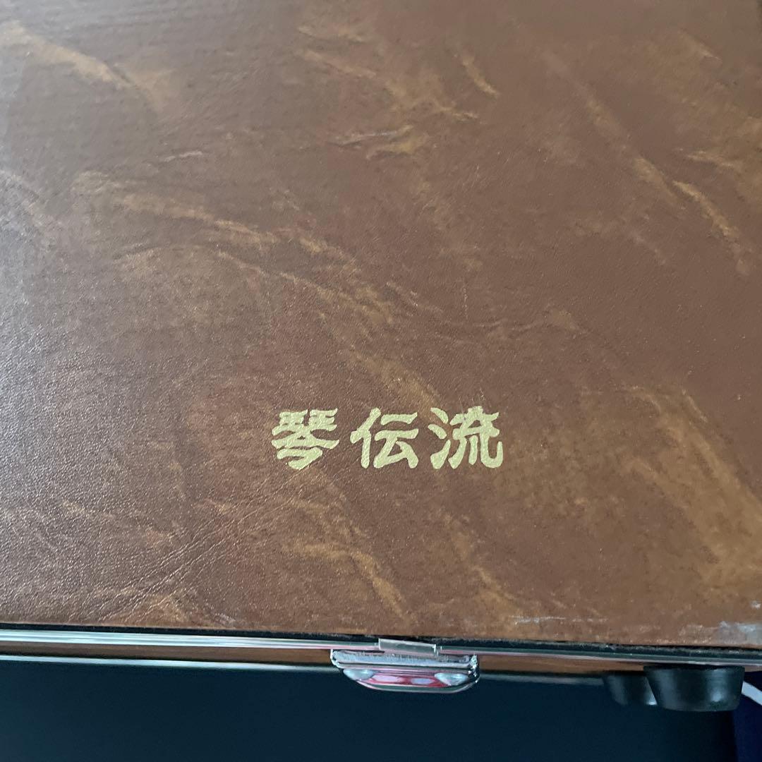 大正琴 月光 電子琴 エレキ ハードケース 付 琴伝流 ソプラノ エレキ大正琴