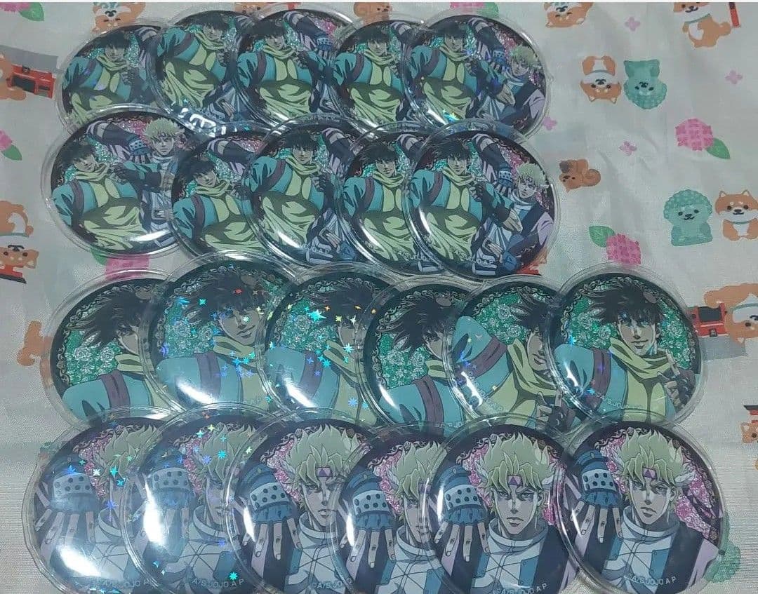 ジョジョの奇妙な冒険 ジャンプフェスタ 缶バッジ ジョセフ シーザー