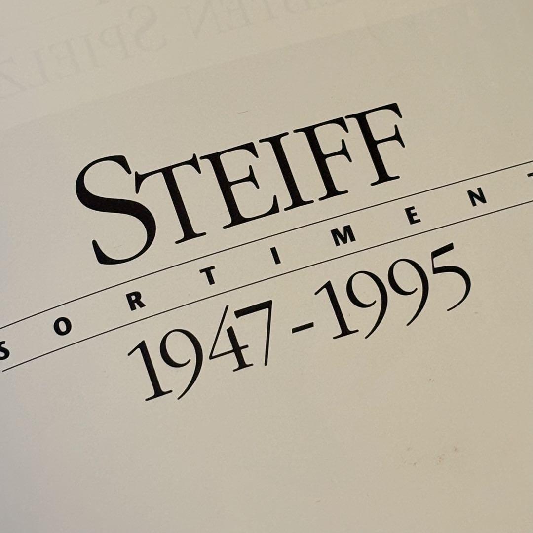 【STEIFF SORTIMENT】1947-1995 シュタイフ カタログ図鑑