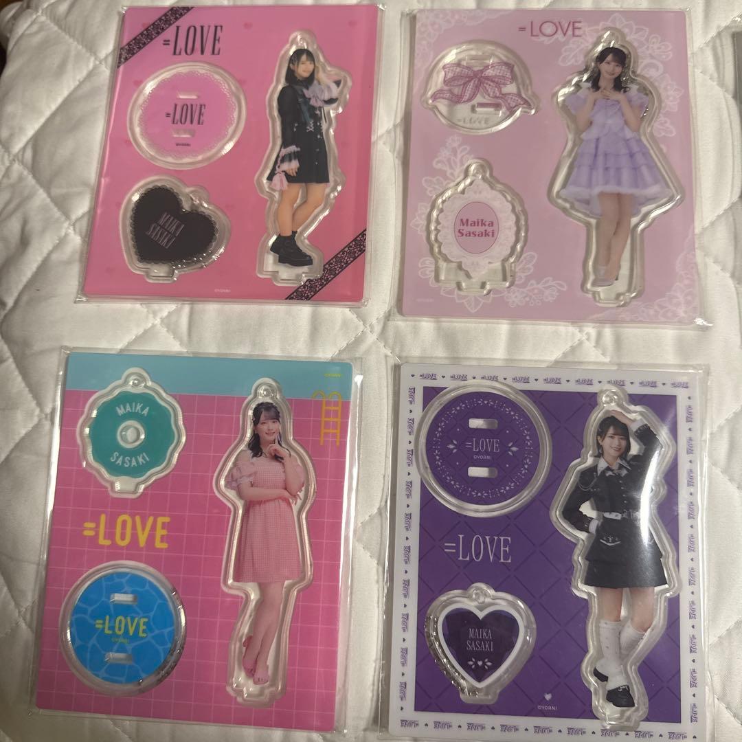 =LOVE 佐々木舞香　アクスタ　16個　まとめ売り