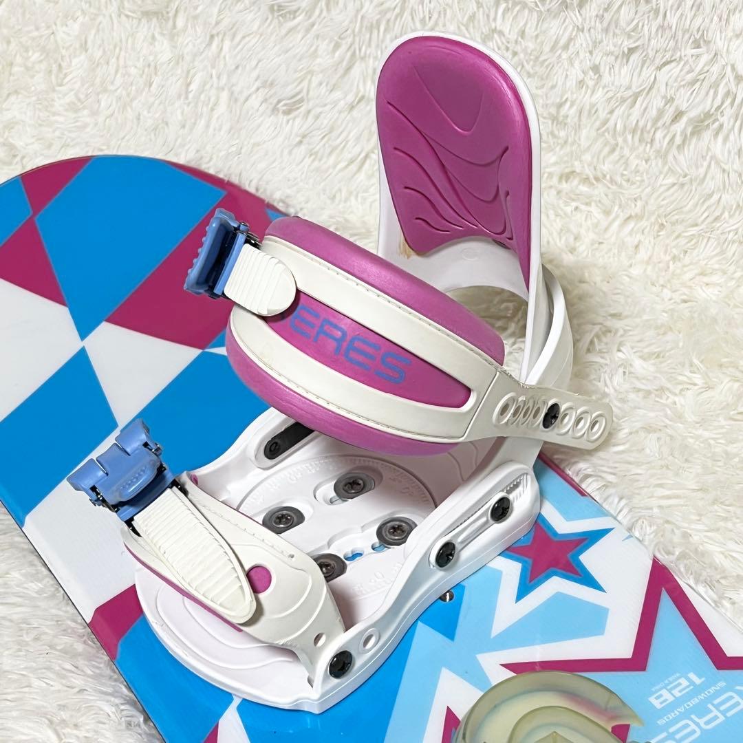 【美品】　XERES セレス　128cm キッズ　スノーボードセット