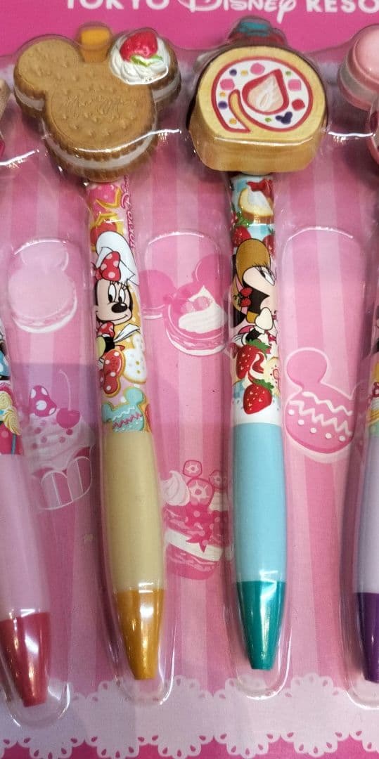 ◇限定　TDR スイーツ ボールペンセット　ミニーちゃん◇5本入り