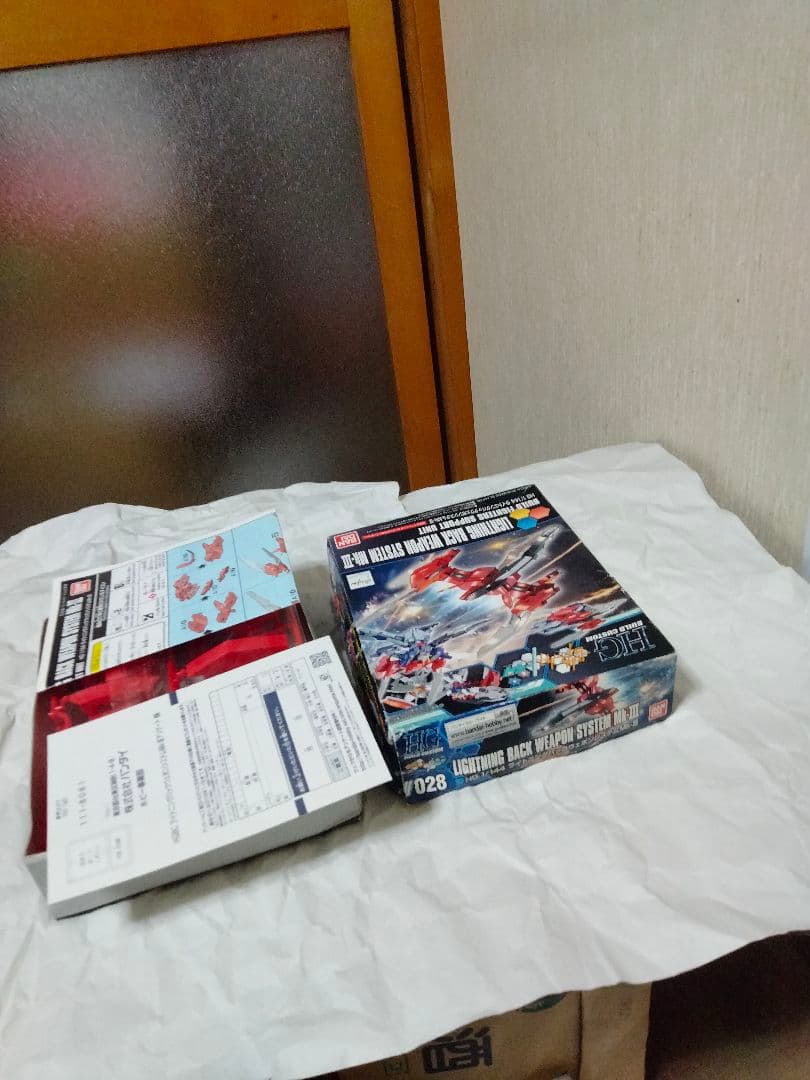 値下げ不可未組立HGライトニングガンダムHGライトニングバックウェポンシステム他