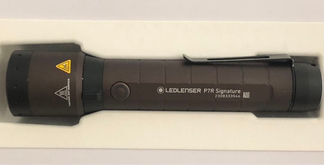 ★LEDLENSER P7R SIGNATURE 未使用 試点灯のみ