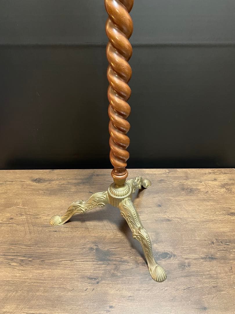 アンティーク　イタリア製　ポールハンガー　ポールスタンド　コートハンガー