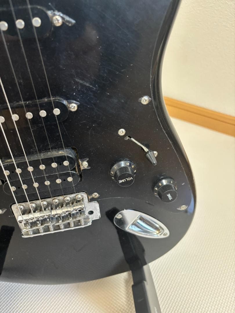 フェルナンデス ストラトキャスター エレキギター 黒 FERNANDES