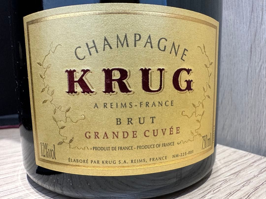 クリュッグ グランド・キュヴェ 750ml 12% 箱付き シャンパン