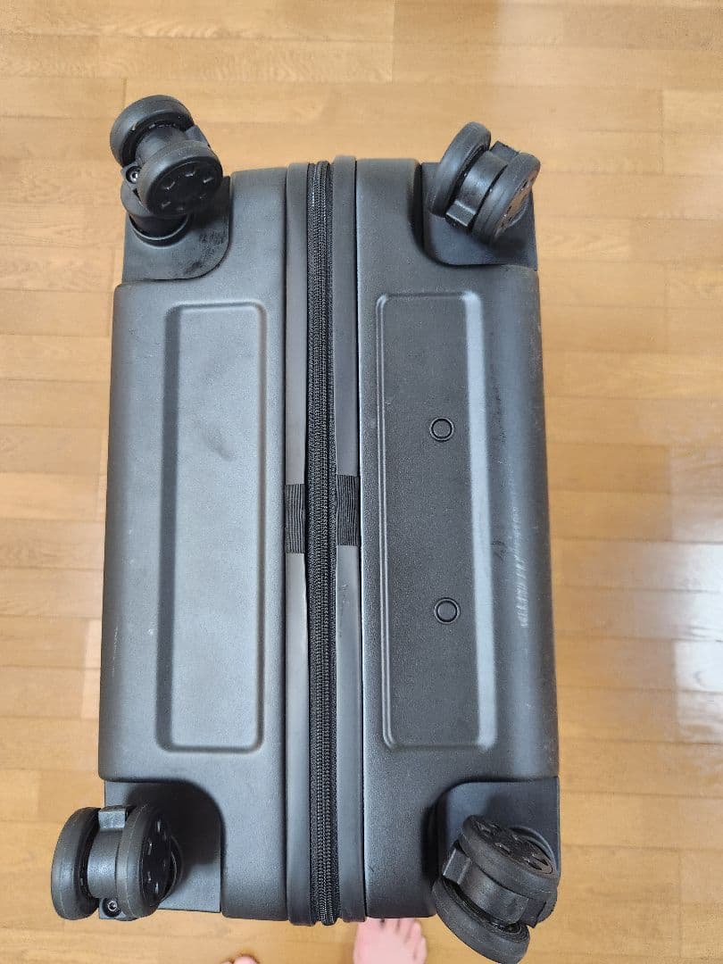 無印良品ハードキャリーケース 75l ブラック